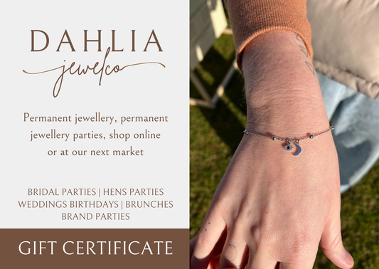 Dahlia Jewel Co Gift Voucher
