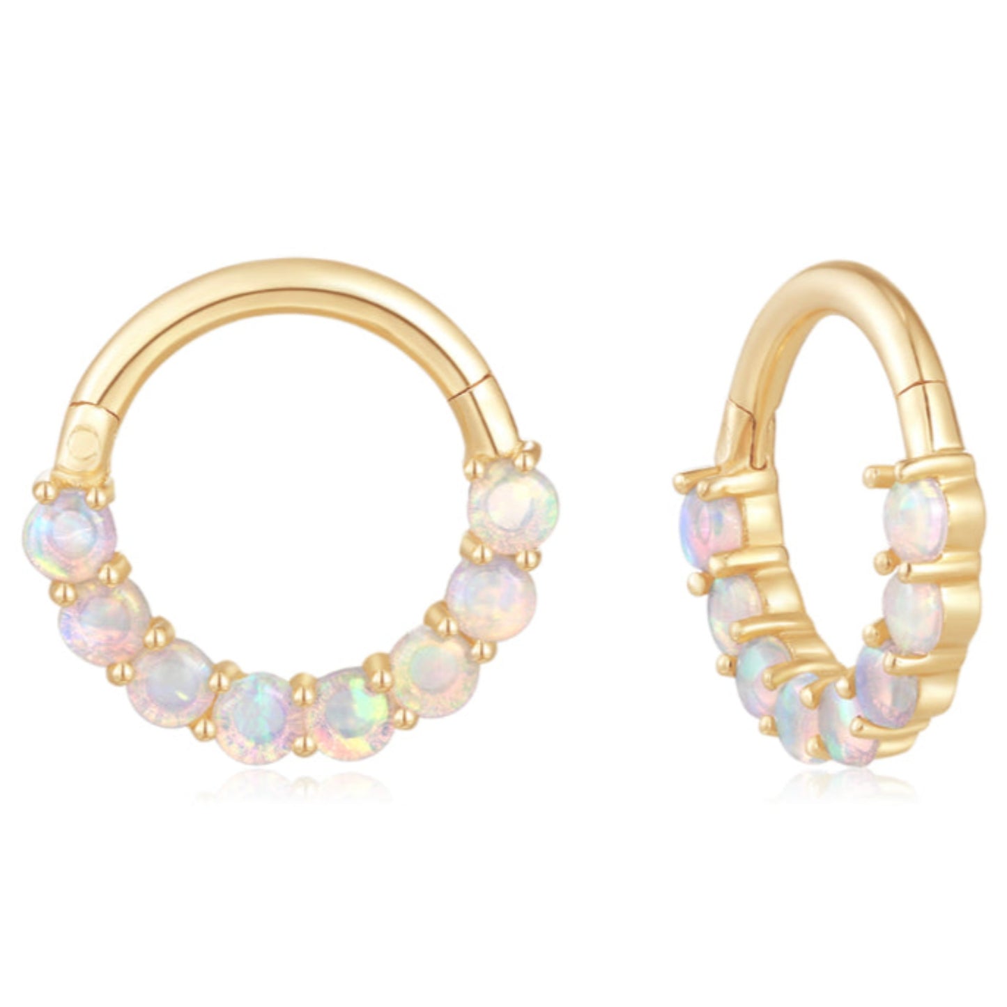 Solid Gold Opal Clicker