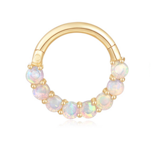 Solid Gold Opal Clicker